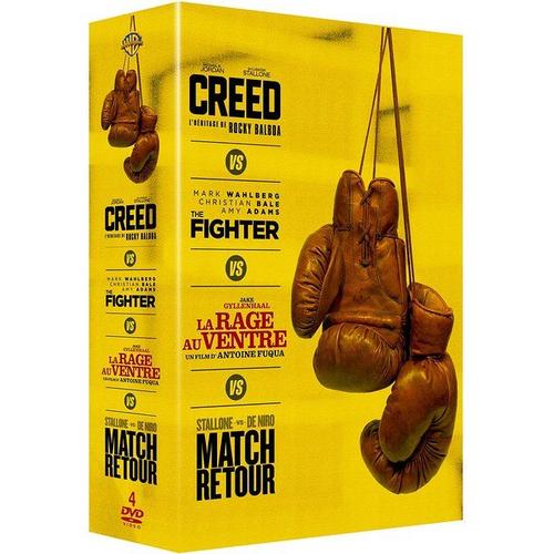 Creed + The Fighter + La Rage Au Ventre + Match Retour - Pack