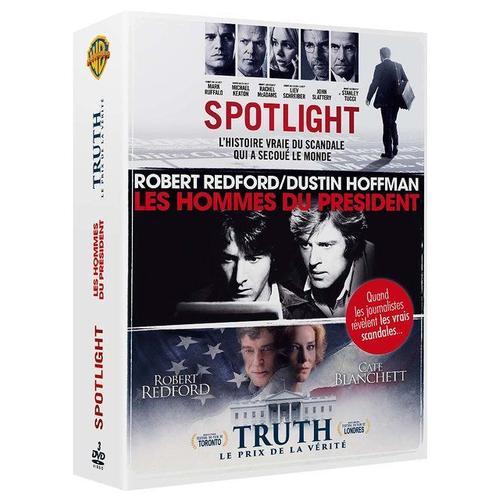 Spotlight + Les Hommes Du Président + Truth, Le Prix De La Vérité - Pack