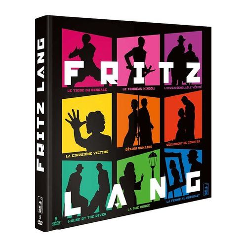 Fritz Lang : Le Tigre Du Bengale + Le Tombeau Hindou + L'invraisemblable Vérité + La Cinquième Victime + Désirs Humains + Règlements De Comptes + House By The River + La Rue Rouge + La Femme Au Portrait - Pack