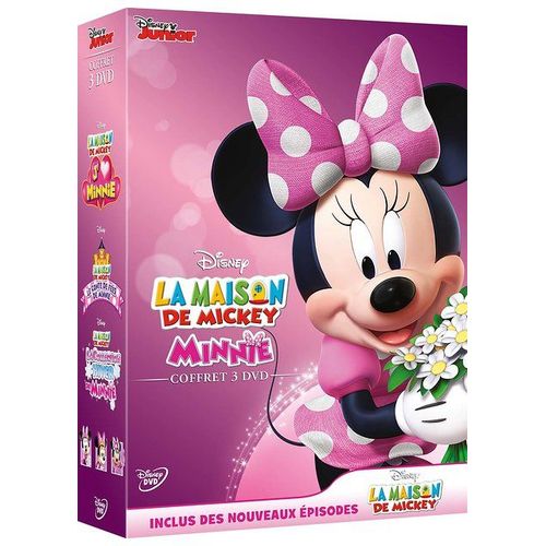 La Maison De Mickey - Minnie : J'aime Minnie + Le Conte De Fées De Minnie + La Collection Hiver De Minnie - Pack