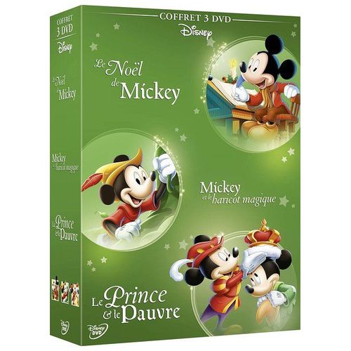 Le Noël De Mickey + Mickey Et Le Haricot Magique + Le Prince Et Le Pauvre - Pack