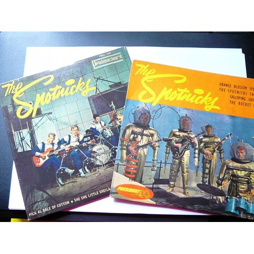 2 Disques 45t  The Spotnicks  Volume 4   Orange Blossom Special Vol 1
