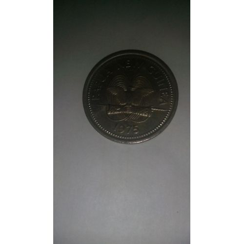 Monnaie Papouasie Nouvelle Guinée 10 Toea 1975