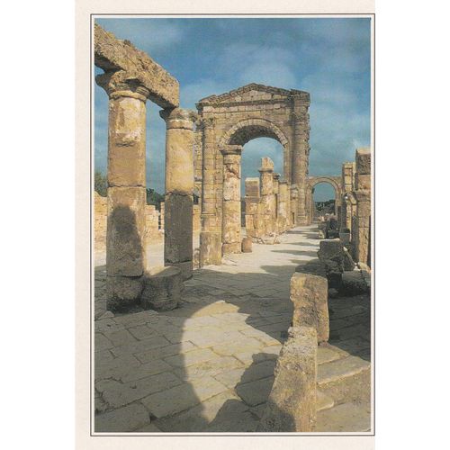 Liban, " L'arc De Triomphe Et La Voie Romaine À Tyr ".
