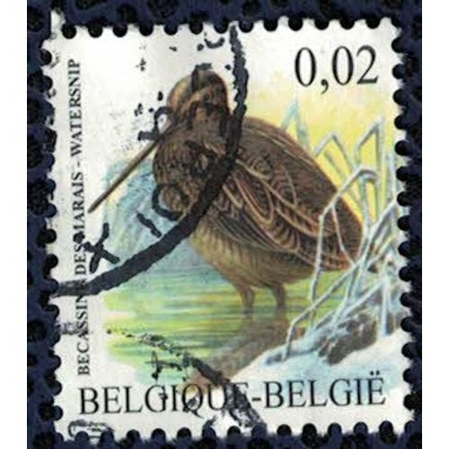 Belgique 2004 Oblitéré Rond Used Oiseau Gallinago Gallinago Bécassine Des Marais