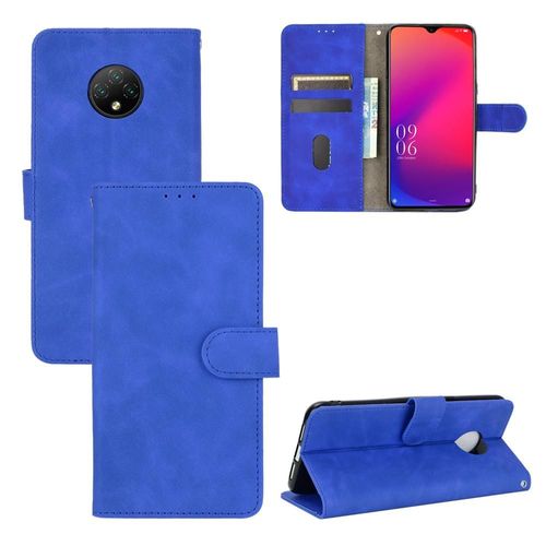Étui Pour Doogee X95 Coque En Cuir Folio Flip Housse De Protection Avec Porte-Cartes Kickstand Protection Complète Insertion De Carte - Bleu