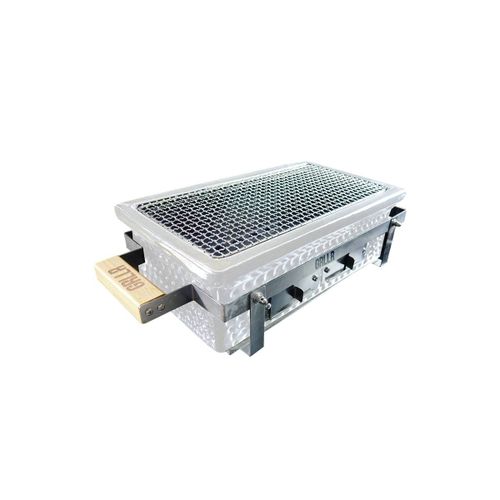 Barbecue de table rectangulaire blanc Osaka Shichirin Grllr