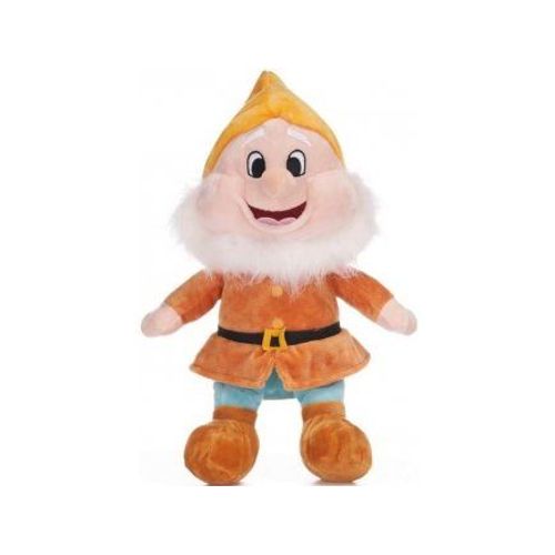 Peluche Nain Joyeux 38 Cm - Collection Blanche Neige Et Les 7 Nains - Set Grand Doudou Classique Enfant Et 1 Carte Tigre