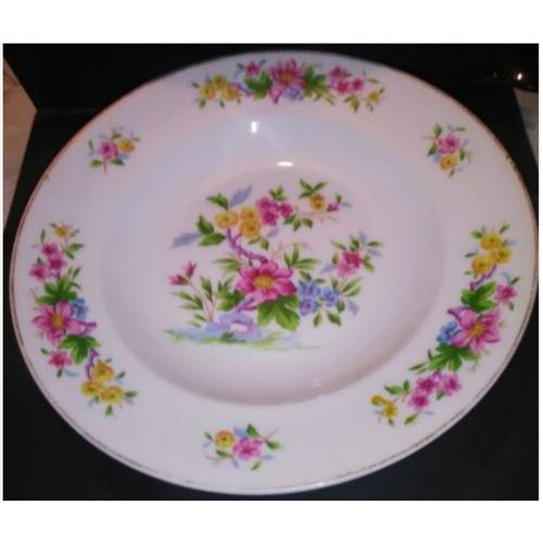 Assiette Creuse - " Porcelaine De Limoges "