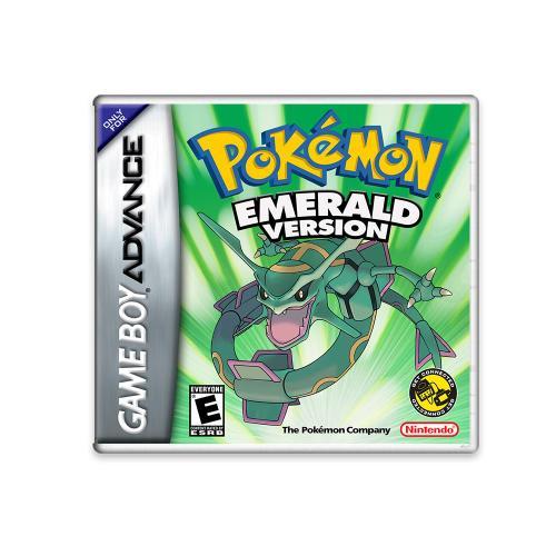Pack Carte De Jeu Gba Pokémon Emerald Version / Pokémon Emerald Version