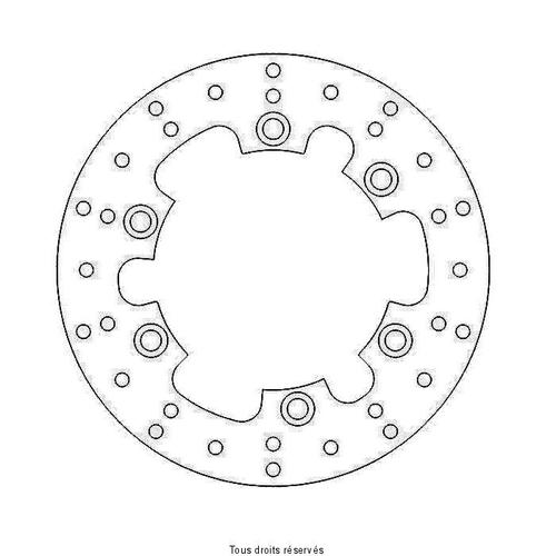 Kit Brake - Disque Frein Honda Ø220x143,5x122 Nbtrou6xø10,5