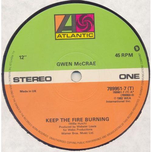 Funky Sensation / Keep The Fire Burning (Maxi 45 Tours)