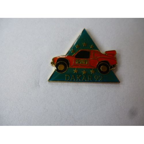 Pins Automobile Rallye Dakar  92 /  Signé By  I.D. Action