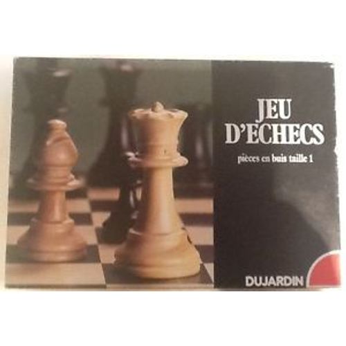 Jeu D'echecs En Bois Veritable