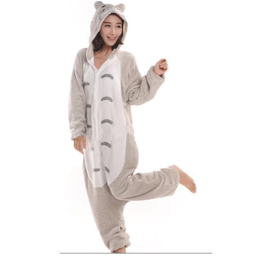 Ensemble Vêtement Autre Kigurumi Licorne Costume Combinaison Animal Animaux Kigurumi Pyjama Onesie Mignon Kawaii Mascotte Peluche Confort Unisexe Carnaval Spectacle Halloween Black Suga