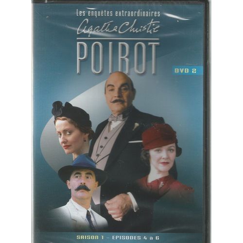 Dvd Les Enquêtes Extraordinaires Agatha Christie Poirot Dvd 2 Saison 1