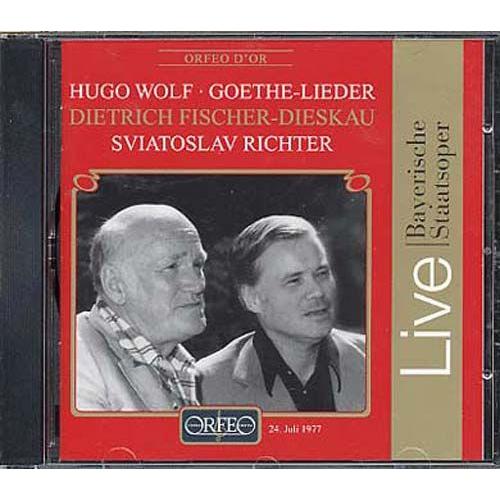 Goethe-Lieder Fischer-Dieskau, Bar. & Richter, Piano - Enr. 1977