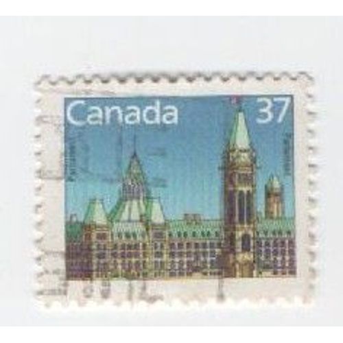 Timbre Canada Monument Le Parlement 