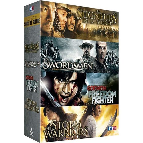 Collection Sabre Et Guerre : Les Seigneurs De La Guerre + Swordsmen + Goemon The Freedom Fighter + The Storm Warriors - Pack
