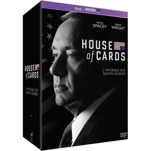 House Of Cards - Intégrale Saisons 1-2-3-4 - Dvd + Copie Digitale