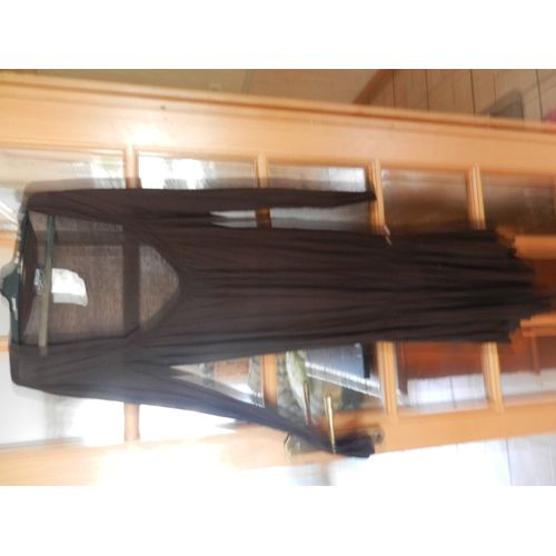 Robe Morgan Viscose 42 Marron