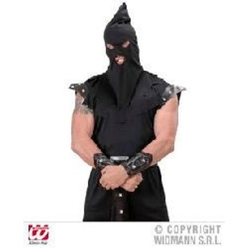 Cagoule Bourreau Noire Adulte Halloween - 71322 - Taille Unique - Port 0¿