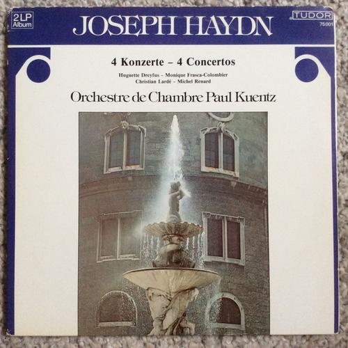 Joseph Haydn 4 Concertos - Orchestre De Chambre Paul Kuentz, Dreyfus , Frasca-