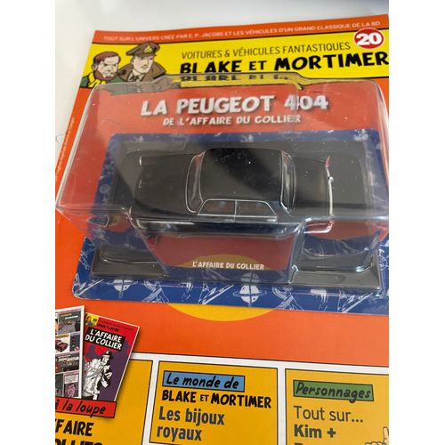 Hachette 1/43 - Blake Et Mortimer N° 20 La Peugeot 404