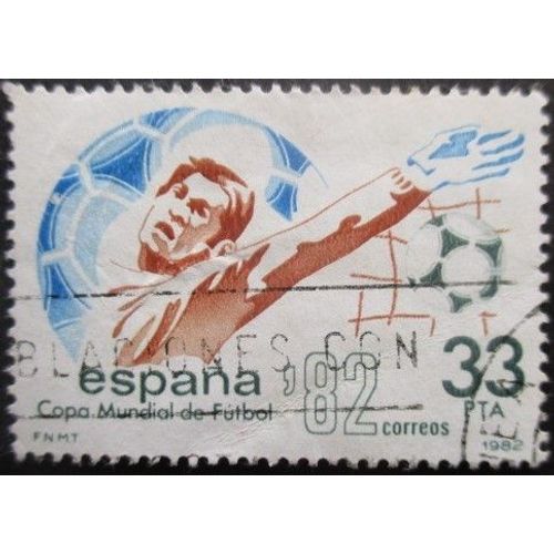 Espagne N°2289 Coupe Du Monde De Football Espagne 1982 Oblitéré