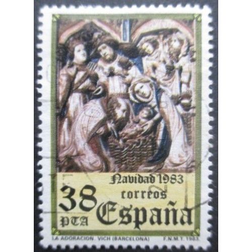 Espagne N°2350 Noel Oblitéré