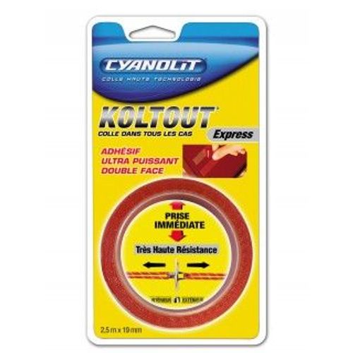 Koltout Expres Ruban Adhésif - Ideal Cyanolit : 33507240
