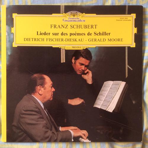 Franz Schubert, Lieder Sur Des Poèmes De Schiller, D. Fischer-Dieskau, Baryton Et G. Moore, Piano