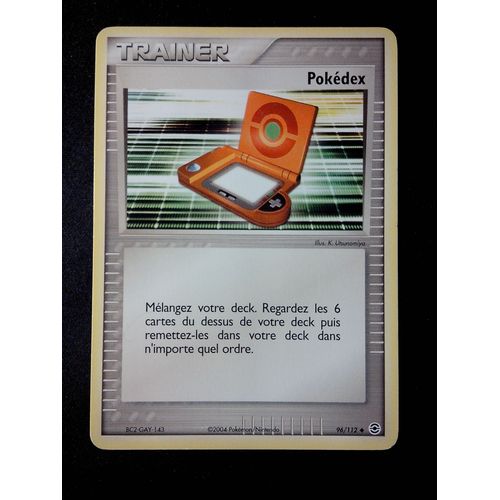 Dresseur Pokédex 96/112 Set Ex Rouge Feu & Vert Feuille Fr
