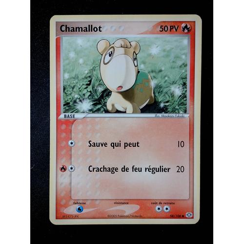 Chamallot 58/106 Set Ex Emeraude Fr