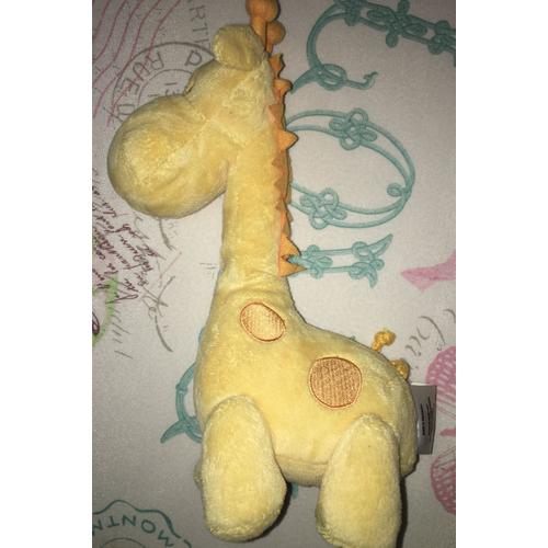 Doudou Peluche Jaune Orange Girafe H &m