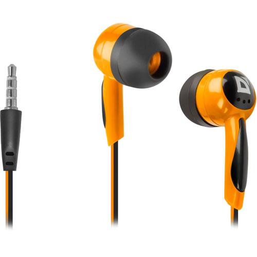 Defender In-Ear Écouteurs Basic 604 Noir + Orange