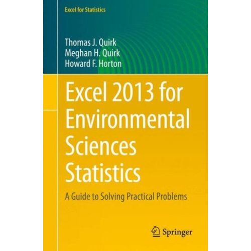 Excel 2013 For Environmental Sciences Statistics