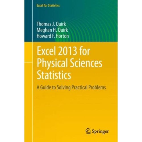 Excel 2013 For Physical Sciences Statistics
