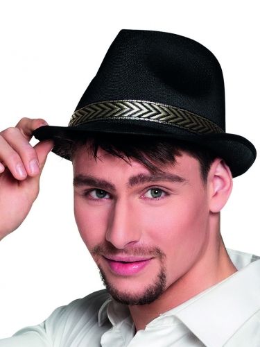 Chapeau borsalino trilby noir adulte D guisement Rakuten