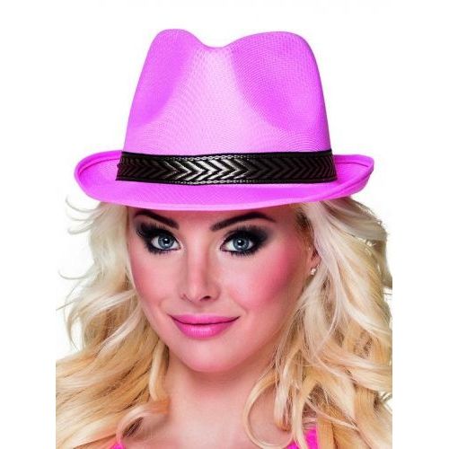 Chapeau Borsalino Trilby Rose Adulte,