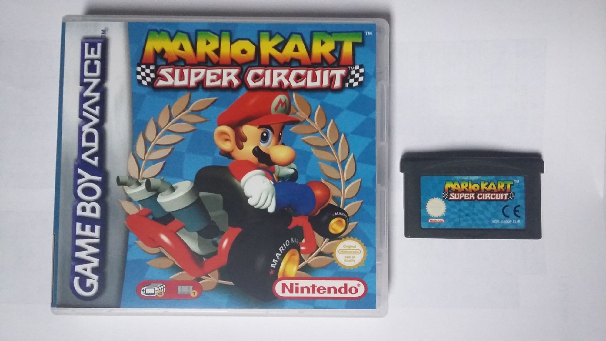 Mario Kart : Super Circuit + Boîtier Du Jeu - Version Française