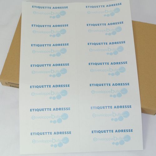 Lot De 10 Planches A4 De 14 Étiquettes Autocollantes 10,5 X 4,25 Cm - Spéciales Adresse