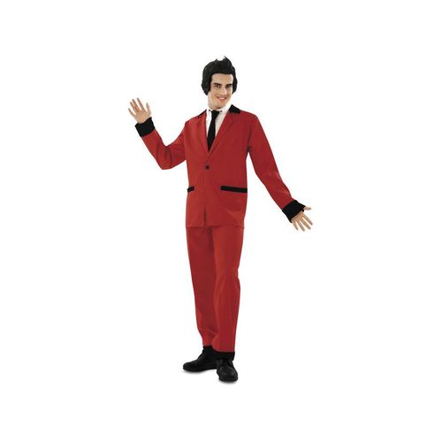 Déguisement Homme S Rockabillu Rouge