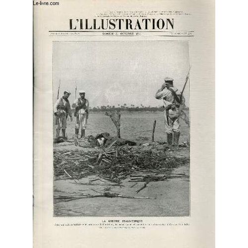 L'illustration Journal Universel N° 3582 - Gravures: La Guerre Italo-Turque - Le Grand Vizir De La Crise Ottomane - Sous Les Chapeaux D'automne Par L.Sabattier - Le Monument De La Convention ...