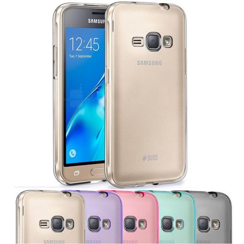 J1 2016 Housse Etui De Protection Silicone Coque Fine Tpu Gel Pour Samsung Galaxy J1 2016 - Jelly - Rose / Samsung Galaxy J1 2016