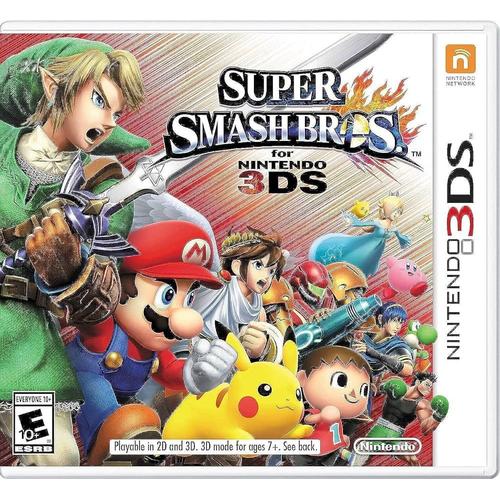 Super Smash Bros 3ds : Boite + Jeu - Fr-Eu