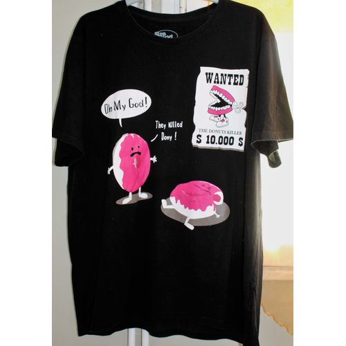 T-Shirt Kiabi Owk Coton Xxl Noir