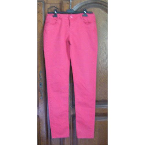 Jean Rose Cache-Cache - Taille 36/38