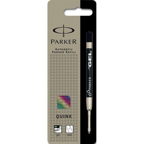 Parker Lot De 3 Recharges Bille Encre Gel Z46 Pte Moyenne Noir