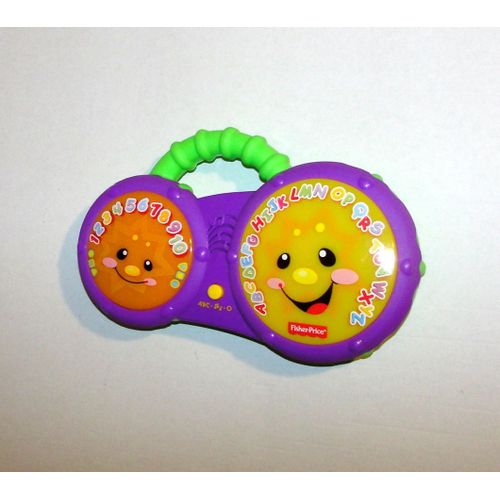 Tambour Alphabet D'eveil Bongo Sonore Lumineux Parlant